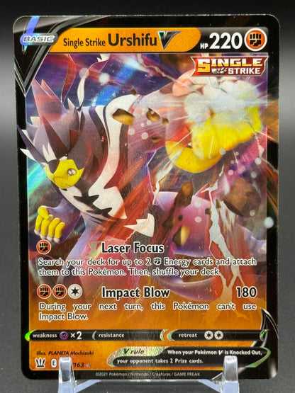Pokemon TCG Single Strike Urshifu V | Battle Styles 085/163 | Condition: Near Mint