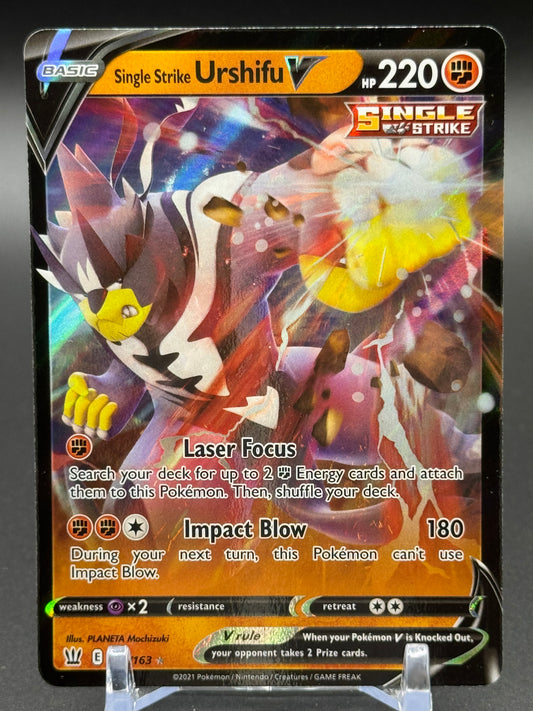 Pokemon TCG Single Strike Urshifu V | Battle Styles 085/163 | Condition: Near Mint