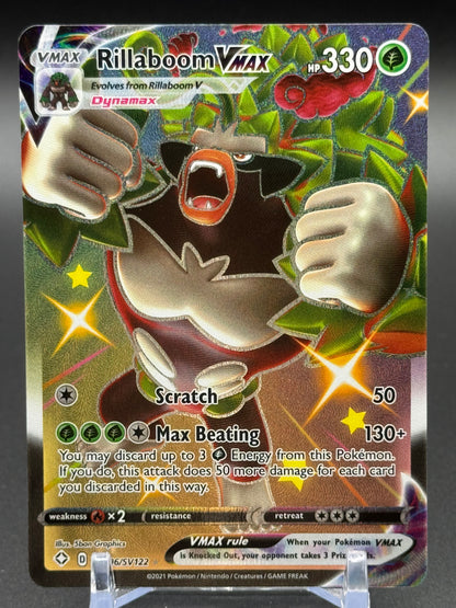 Pokemon TCG Rillaboom VMAX | Shining Fates SV106/SV122 | Condition: Near Mint