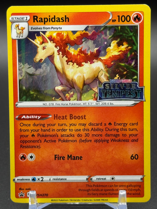 Pokemon TCG Rapidash | Black Star Promo SWSH270 | Condition: Near Mint