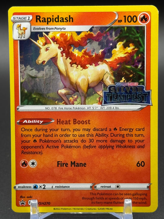Pokemon TCG Rapidash | Black Star Promo SWSH270 | Condition: Near Mint