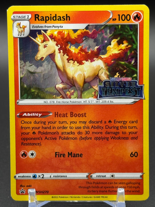 Pokemon TCG Rapidash | Black Star Promo SWSH270 | Condition: Near Mint