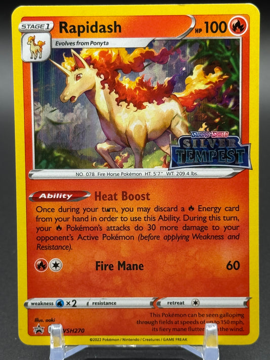 Pokemon TCG Rapidash | Black Star Promo SWSH270 | Condition: Near Mint