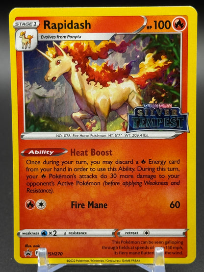Pokemon TCG Rapidash | Black Star Promo SWSH270 | Condition: Near Mint
