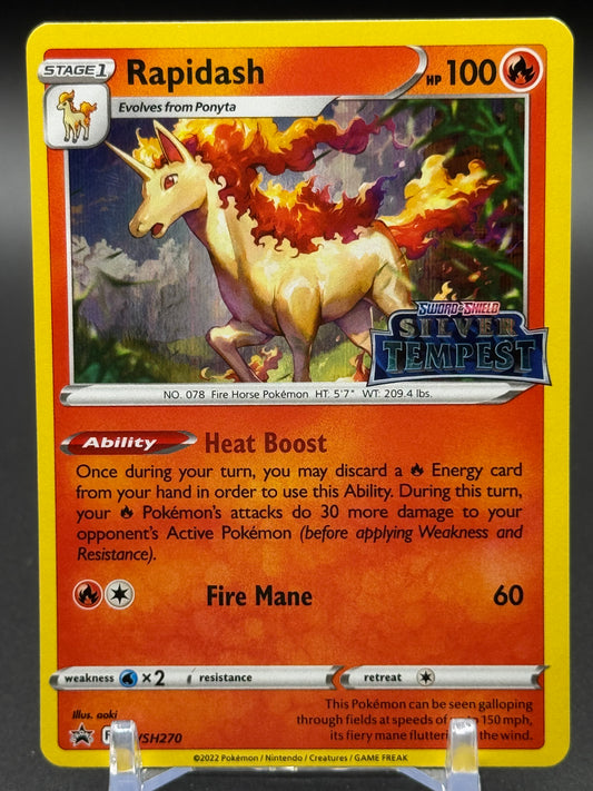 Pokemon TCG Rapidash | Black Star Promo SWSH270 | Condition: Near Mint