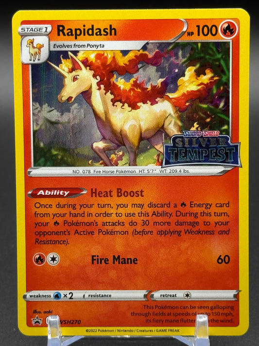 Pokemon TCG Rapidash | Black Star Promo SWSH270 | Condition: Near Mint