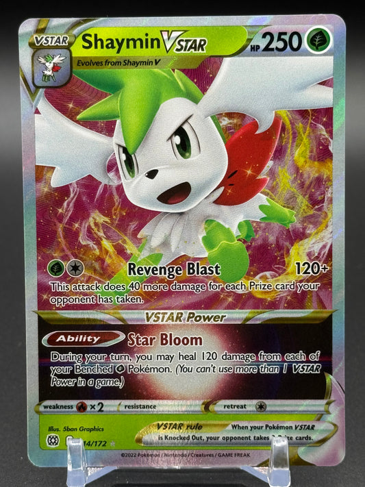 Pokemon TCG Shaymin VSTAR | Brilliant Stars 014/172 | Condition: Near Mint
