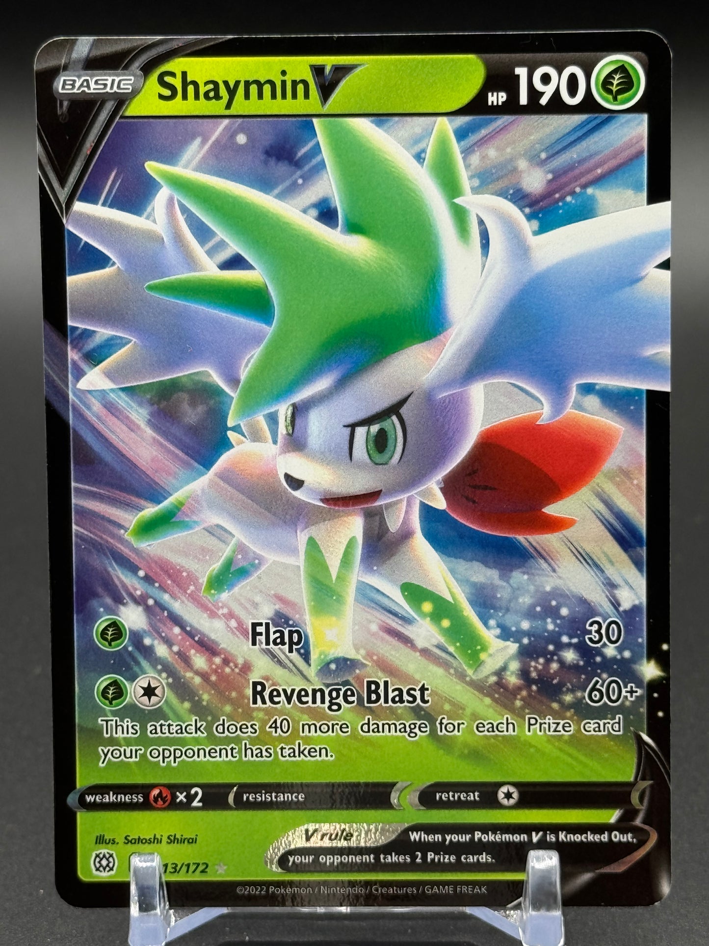 Pokemon TCG Shaymin V | Brilliant Stars 013/172 | Condition: Near Mint