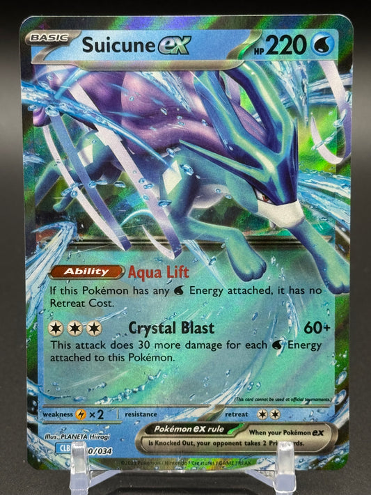 Pokemon TCG Suicune ex | TCG Classic Blastoise Deck 010/034 | Condition: Near Mint