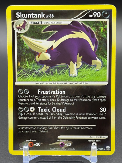 Pokemon TCG Skuntank | Diamond & Pearl 15/130 Reverse Holo | Condition: Near Mint