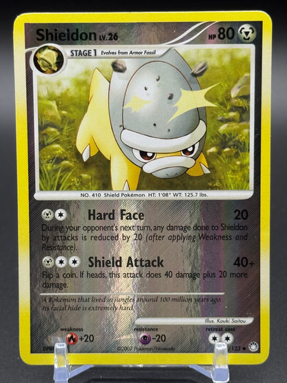 Pokemon TCG Shieldon | Mysterious Treasures 63/123 Reverse Holo | Condition: Light Play