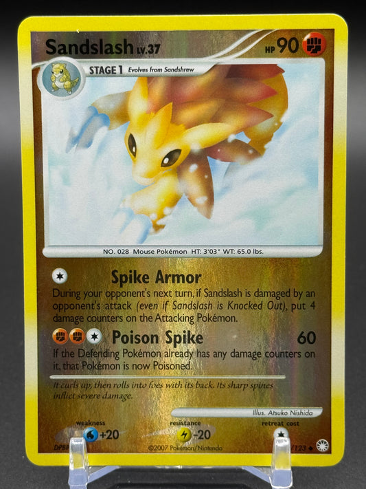 Pokemon TCG Sandslash | Mysterious Treasures 61/123 Reverse Holo | Condition: Near Mint
