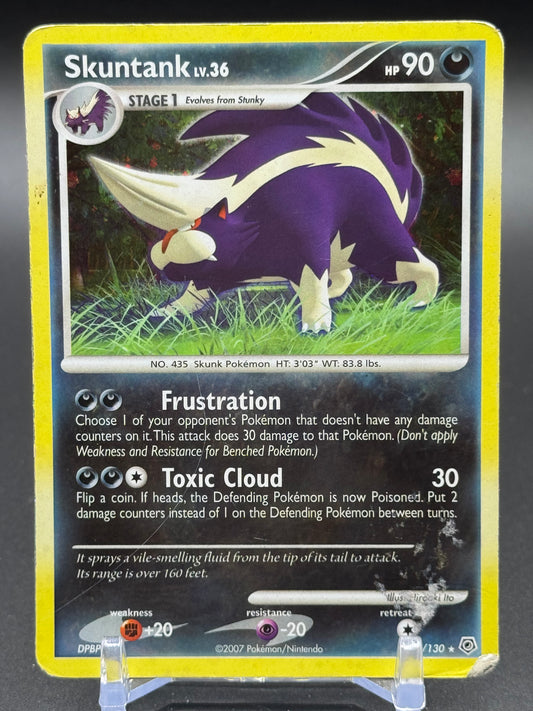 Pokemon TCG Skuntank | Diamond & Pearl 15/130 | Condition: Damaged