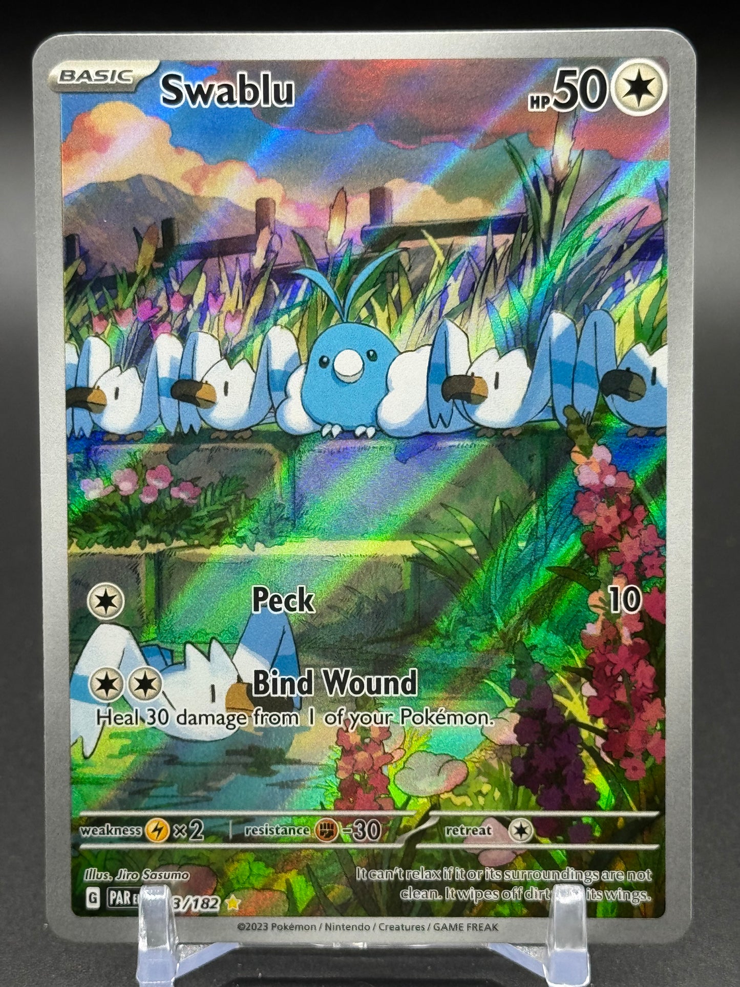 Pokemon TCG Swablu | Paradox Rift 213/182 | Condition: Near Mint