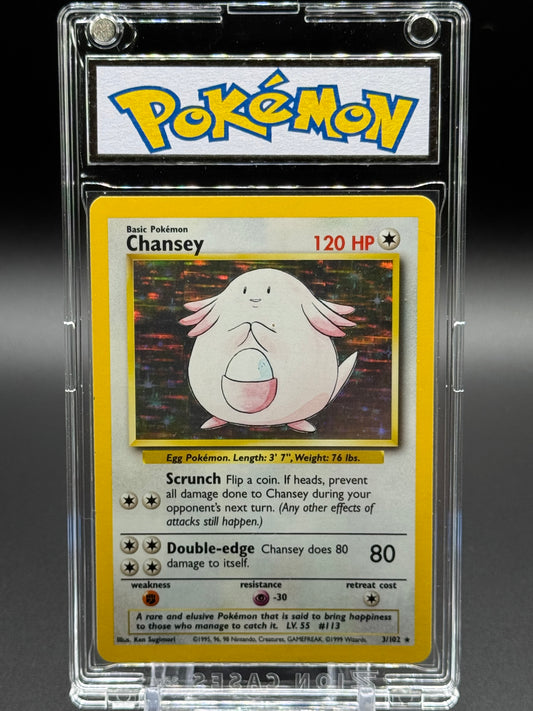 Pokemon TCG Chansey | Base Set 3/102 | Condition: Near Mint