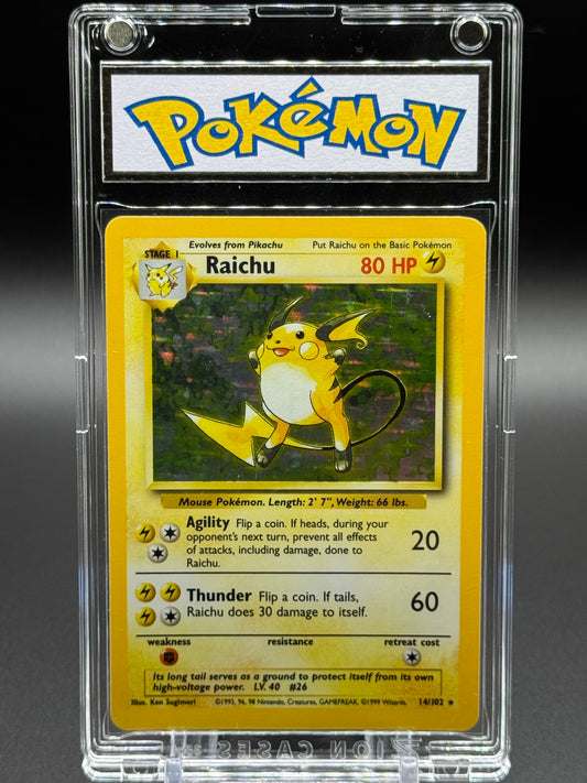 Pokemon TCG Raichu | Base Set 14/102 | Condition: Near Mint