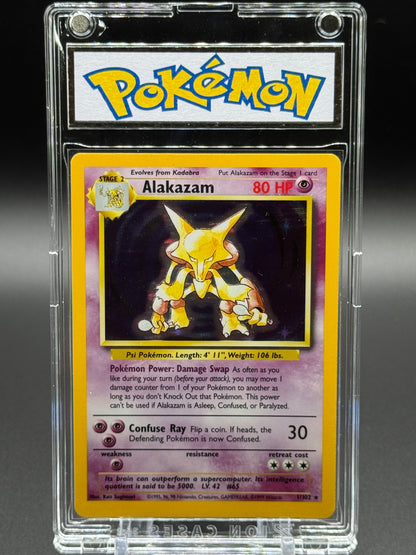 Pokemon TCG Alakazam | Base Set 1/102 | Condition: Near Mint