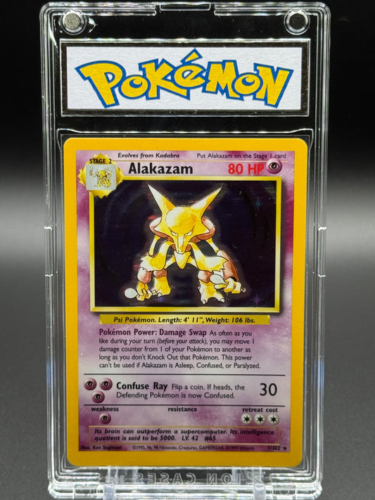 Pokemon TCG Alakazam | Base Set 1/102 | Condition: Near Mint