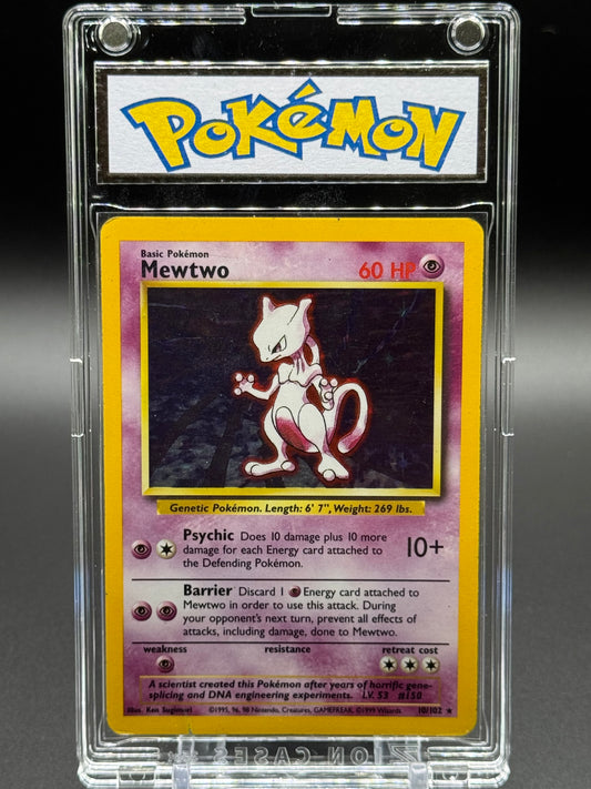 Pokemon TCG Mewtwo | Base Set 10/102 | Condition: Moderate Play