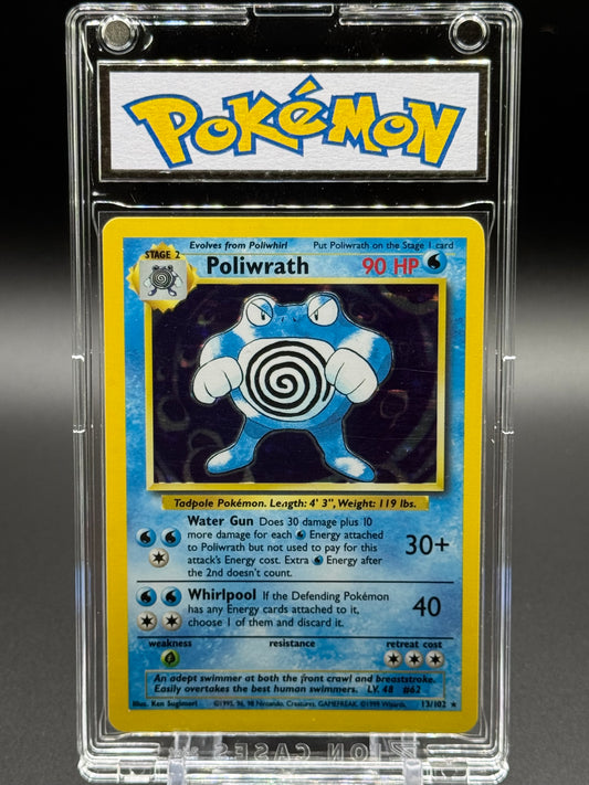 Pokemon TCG Poliwrath | Base Set 13/102 | Condition: Light Play