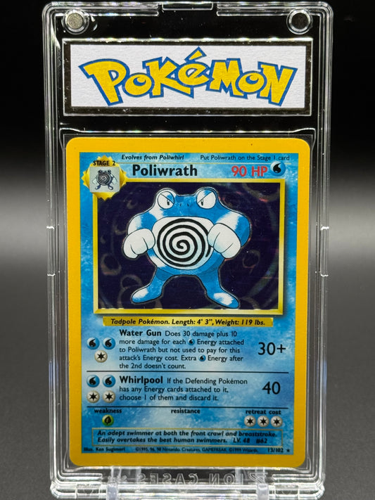 Pokemon TCG Poliwrath | Base Set 13/102 | Condition: Light Play