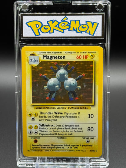Pokemon TCG Magneton | Base Set 9/102 | Condition: Light Play
