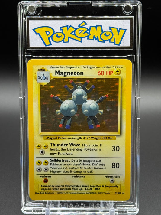 Pokemon TCG Magneton | Base Set 9/102 | Condition: Light Play