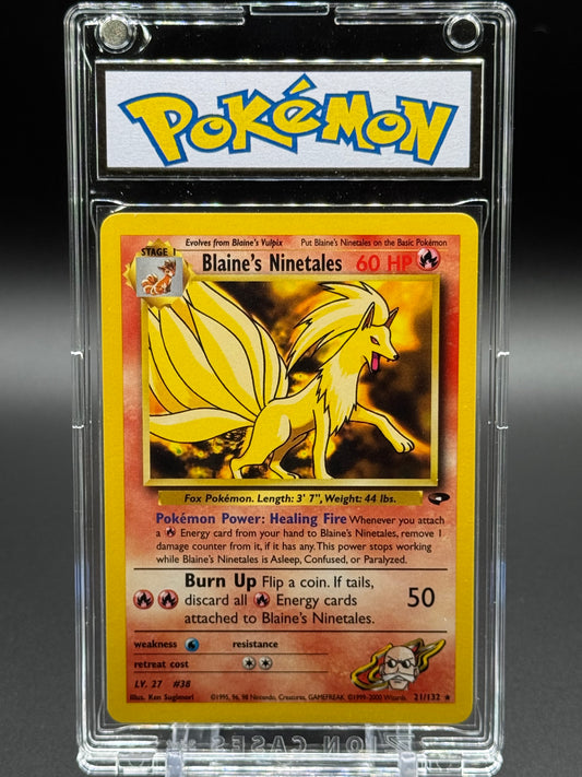 Pokemon TCG Blaine's Ninetales | Gym Challenge 21/132 | Condition: Near Mint