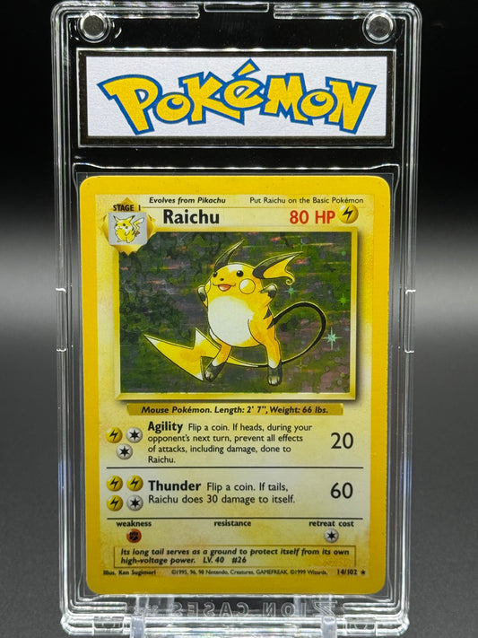 Pokemon TCG Raichu | Base Set 14/102 | Condition: Light Play