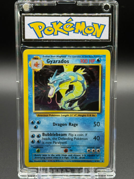 Pokemon TCG Gyarados | Base Set 6/102 | Condition: Light Play