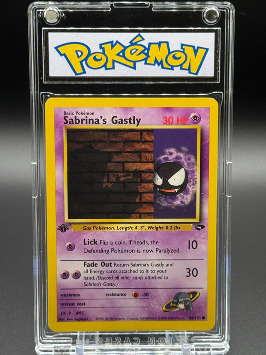 Pokemon TCG Sabrina's Gastly | Gym Challenge 96/132 1st Edition | Condition: Near Mint