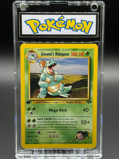 Pokemon TCG Giovanni's Nidoqueen | Gym Challenge 23/132 1st Edition | Condition: Near Mint