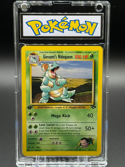 Pokemon TCG Giovanni's Nidoqueen | Gym Challenge 23/132 1st Edition | Condition: Near Mint