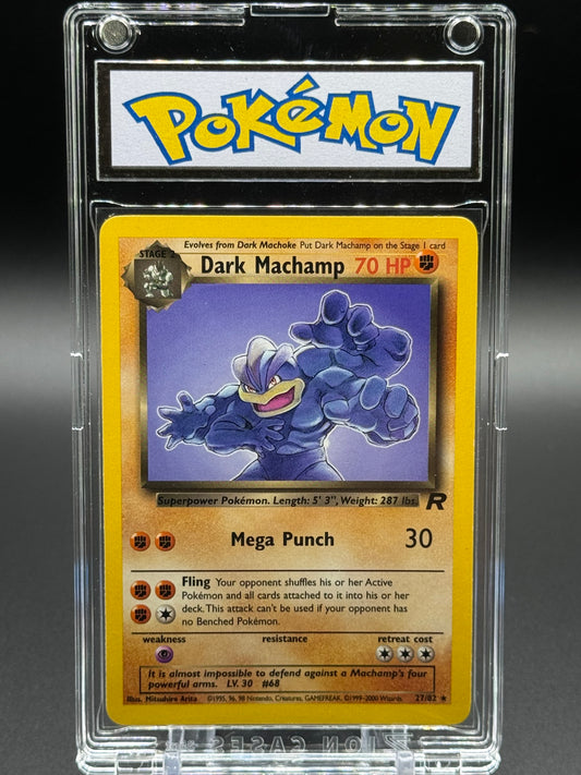 Pokemon TCG Dark Machamp | Team Rocket 27/82 | Condition: Light Play