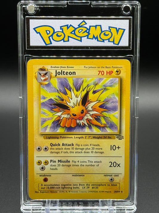 Pokemon TCG Jolteon | Jungle 20/64 | Condition: Moderate Play