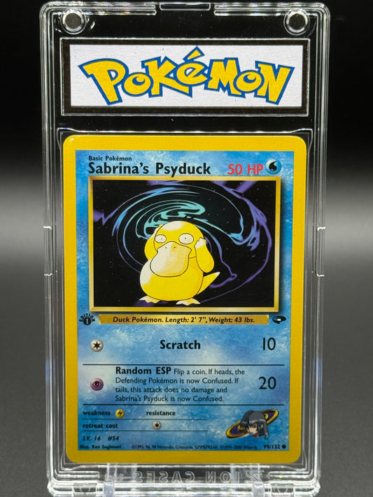 Pokemon TCG Sabrina's Psyduck | Gym Challenge 99/132 1st Edition | Condition: Near Mint