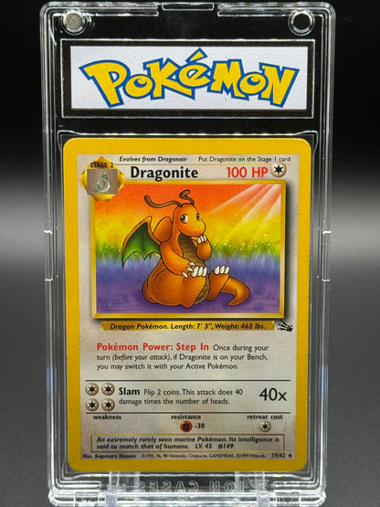 Pokemon TCG Dragonite | Fossil 19/62 | Condition: Light Play
