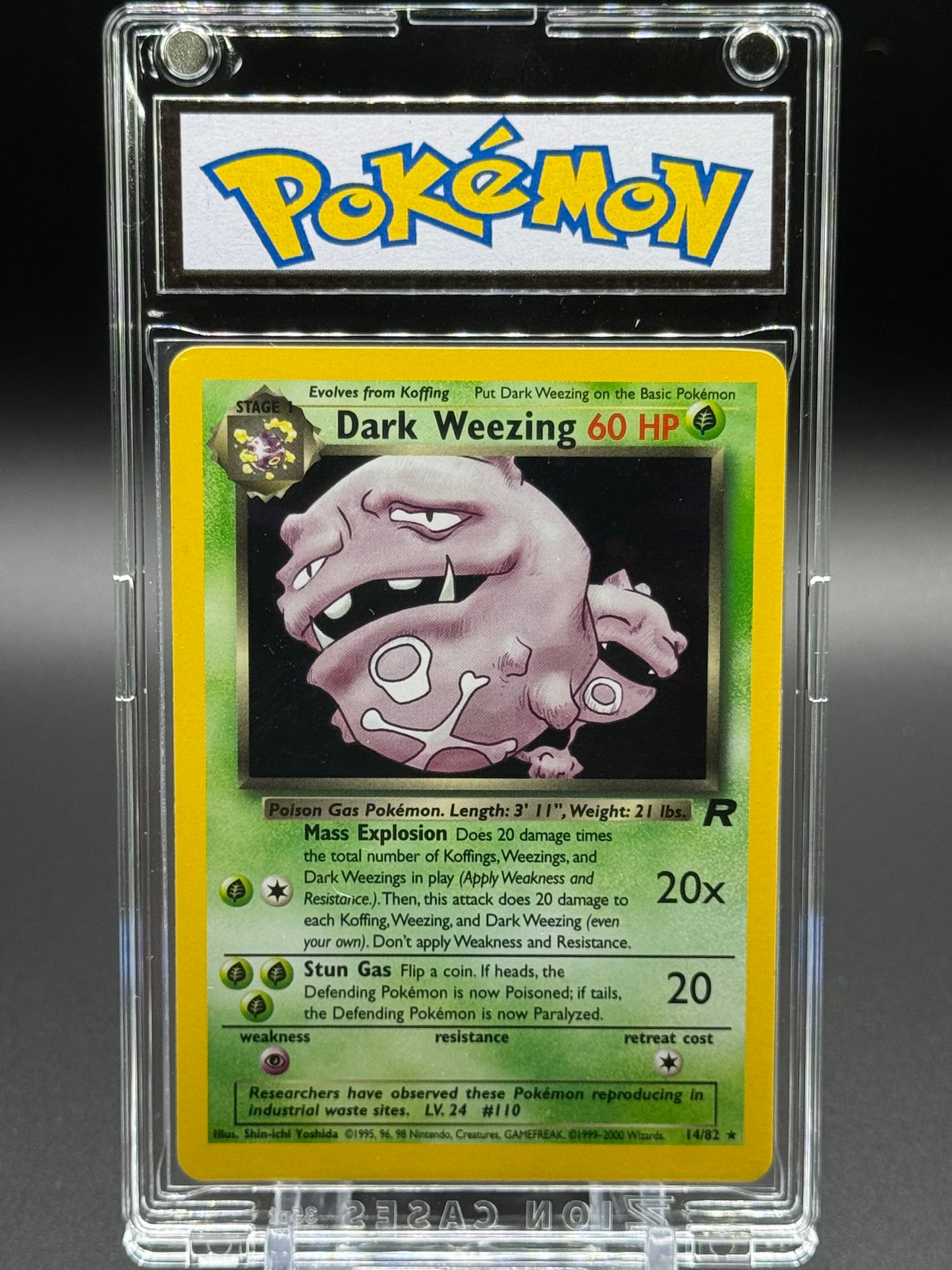 Pokemon TCG Dark Weezing | Team Rocket 14/82 | Condition: Near Mint