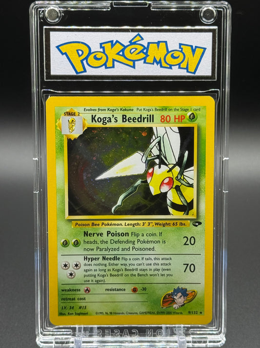 Pokemon TCG Koga's Beedrill | Gym Challenge 9/132 | Condition: Near Mint