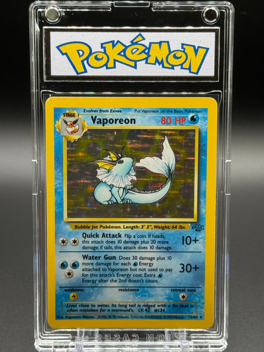 Pokemon TCG Vaporeon | Jungle 12/64 | Condition: Light Play