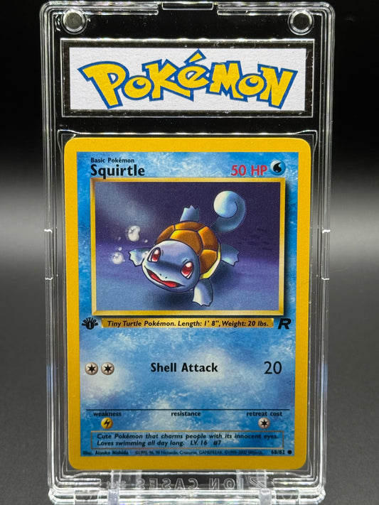 Pokemon TCG Squirtle | Team Rocket 68/82 1st Edition | Condition: Near Mint