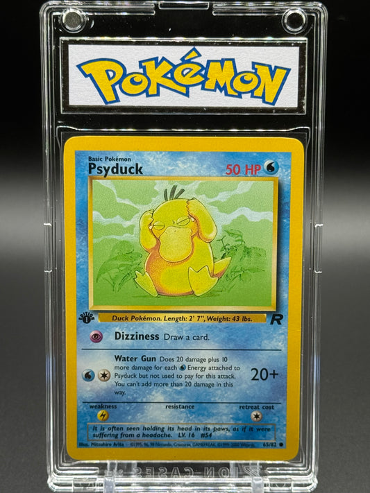 Pokemon TCG Psyduck | Team Rocket 65/82 1st Edition | Condition: Light Play