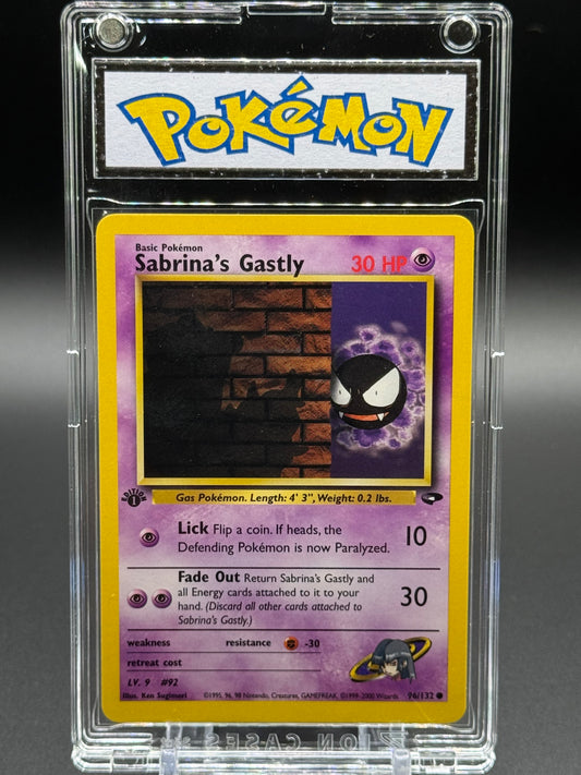 Pokemon TCG Sabrina's Gastly | Gym Challenge 96/132 1st Edition | Condition: Light Play