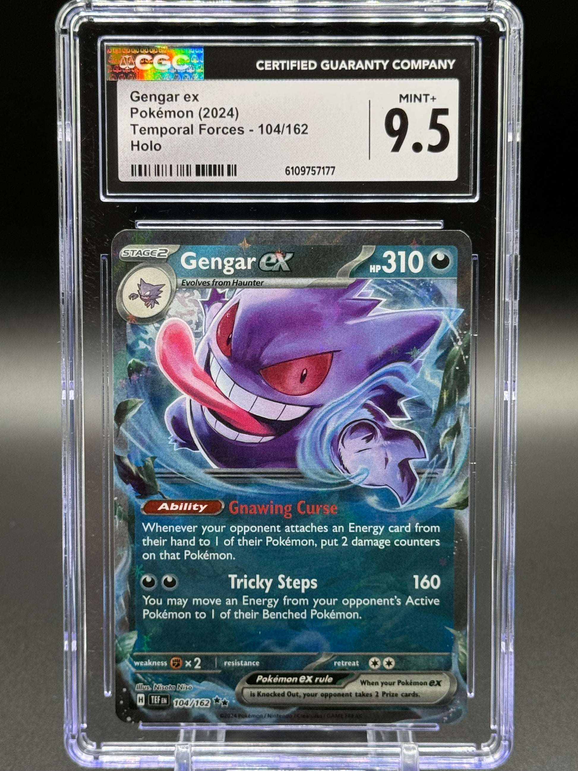 Pokemon TCG Gengar ex | Temporal Forces 104/162