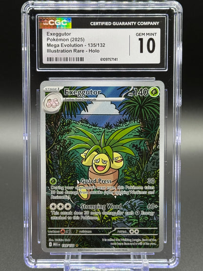 Pokemon TCG Exeggutor | Mega Evolution 135/132 | CGC Graded GEM MINT 10