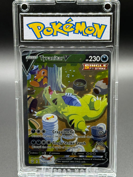 Pokemon TCG Tyranitar V | Battle Styles 155/163 | Condition: Lightly Played