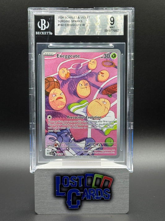 Pokemon TCG Exeggcute | Surging Sparks 192/191 | BGS Graded MINT 9