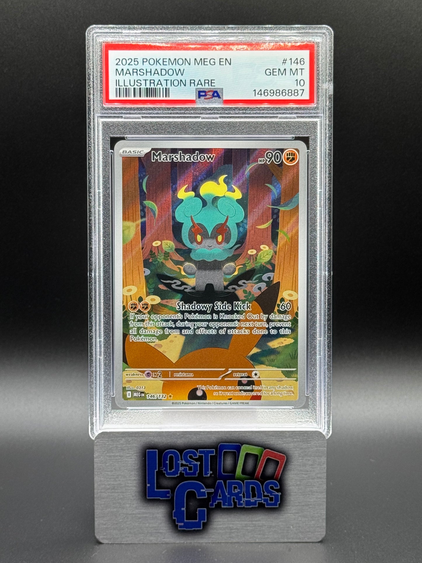 Pokemon TCG Marshadow | Mega Evolutions 146/132 | PSA Graded GEM MT 10