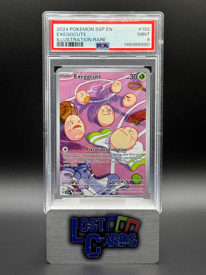 Pokemon TCG Exeggcute | Surging Sparks 192/191 | PSA Graded MINT 9