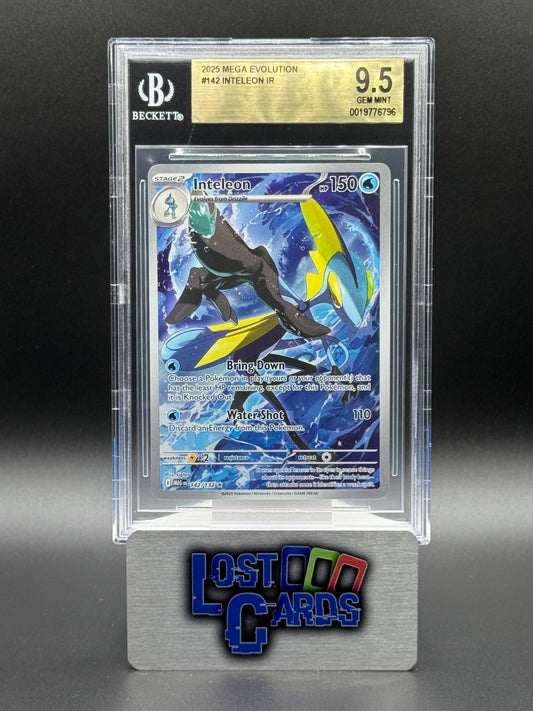 Pokemon TCG Inteleon | Mega Evolution 142/132 | BGS Graded GEM MINT 9.5